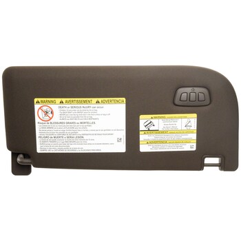 Sun Visor Crew Cab Headliner and VISORS - Left, Front, Rear