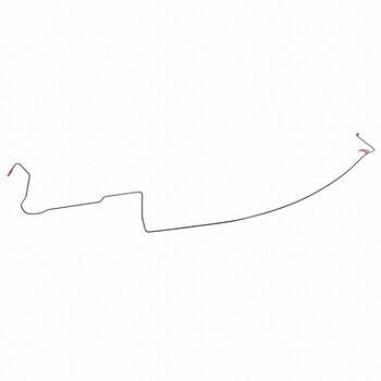 Brake Hydraulic Line Tube - Rear