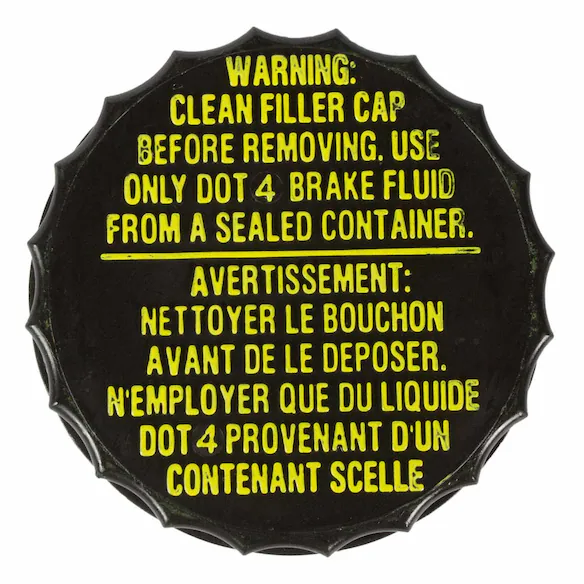Brake Master Cylinder Reservoir Cap. Cap Filler. Main Image