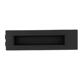 Seat Storage Drawer Threaded Cover Plug - Front