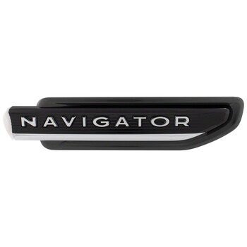 NamePlate Emblem <br> caviar/ Fender Name Plate OrNament - Right, Front