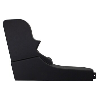 Cover <br>40/20/40 Seat Trim Panel Pivot End Latch Shield Side Valance Onyx - Right, Rear