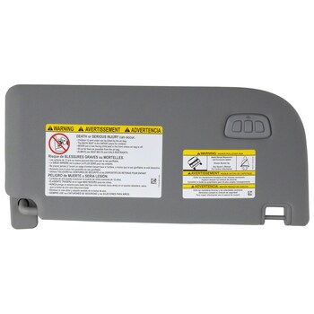 Slate SunVisor Visor Sun <br>Crew Cab Headliner and VisorS without Sunroof Super -