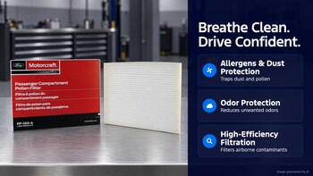 Motorcraft Cabin Air Filter FP100A