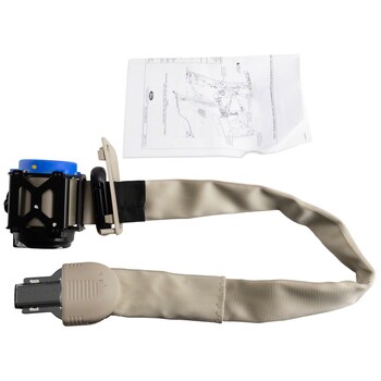 Seat Belt Lap and Shoulder - Left, Rear, Upper