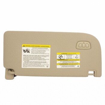 Sun Visor - Front, Rear (Premium)