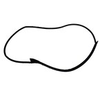 Door Seal Weatherstrip - Left, Front Main Image