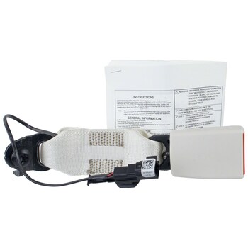 Seat Belt Receptacle Buckle - Rear, Center