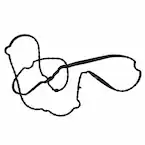 Engine Valve Cover Gasket Rocker - Right 5.0L Main Image