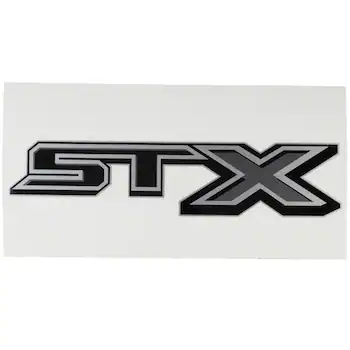 Nameplate Decal Body Side ("STX", "XTR 4x4")
