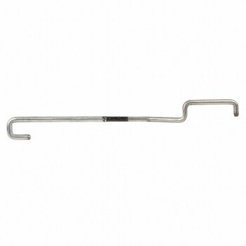 Door Latch To Cylinder Rod. Door Latch Cable - Left, Front.