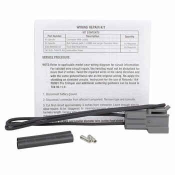 Window Motor Connector Wire