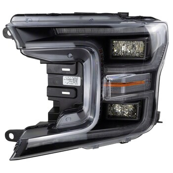 Lamp Sealed Beam Headlight - Left, Front