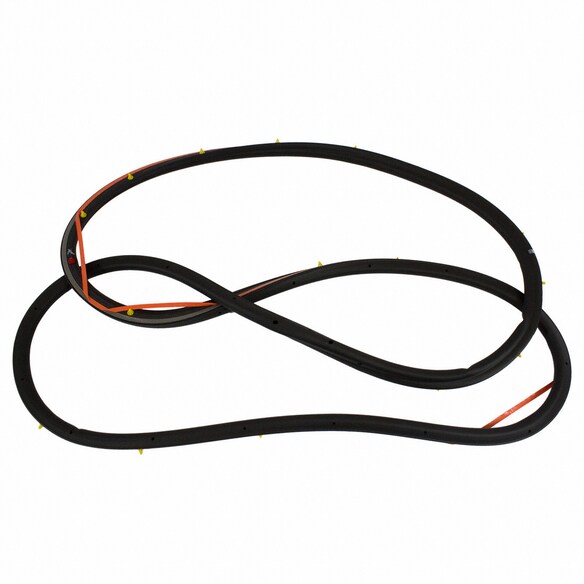 Door Seal Opening Weatherstrip - Right, Rear Main Image
