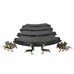 Disc Brake Pad Set Kit Lining - Rear Main Image