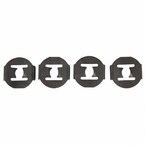 Bumper Cover Emblem Clip Deck Lid Nut - 15MM, Front, Lower Main Image