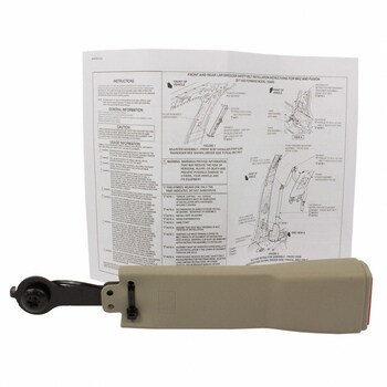 Seat Belt Receptacle Buckle - Left, Front