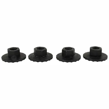 Hood Latch Nut Hex Head And Washer - M6, Front