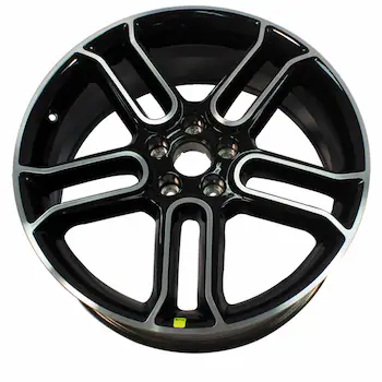 Wheel Rim 20 X 8" Machined, 8.0 Euro Flange