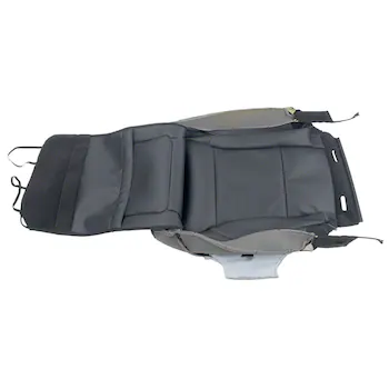 Seat Back Cushion Cover CAPTAIN Chair Onyx - Front, Outer