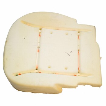 Seat Cushion Foam Back Cover And Pad - Front (Police)