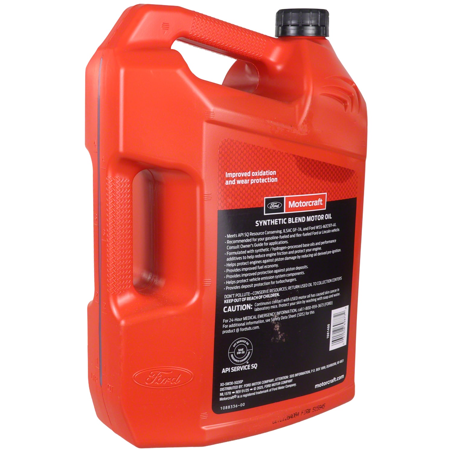 Motorcraft SAE 5W-30 Synthetic Blend Motor Oil XO5W305Q3SP | Parts