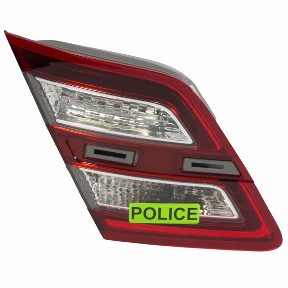 Back Up Light Reversing Lamp And Bulb - Left, Rear, Inner (Police) Main Image