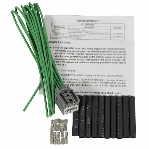 Heated Seat Module Connector Wire - 10 Cavity Main Image