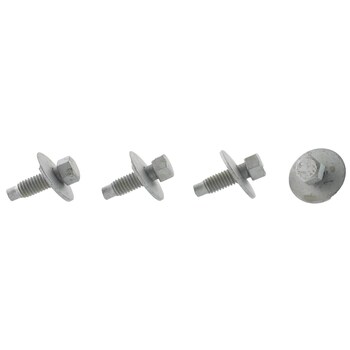 Screw And Washer Door Window Glass Surround Channel Bolt - M6 X 16MM, Front