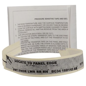 Decal Stripe - Right, Front