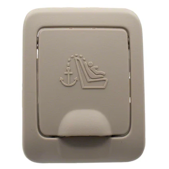 Seat Belt Guide Bezel Extender Arm - Rear