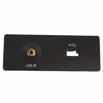 Audio Auxiliary Jack Trim Plate Bezel