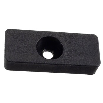 Door Hinge Shim Lock Striker Plate Spacer - Left, Front