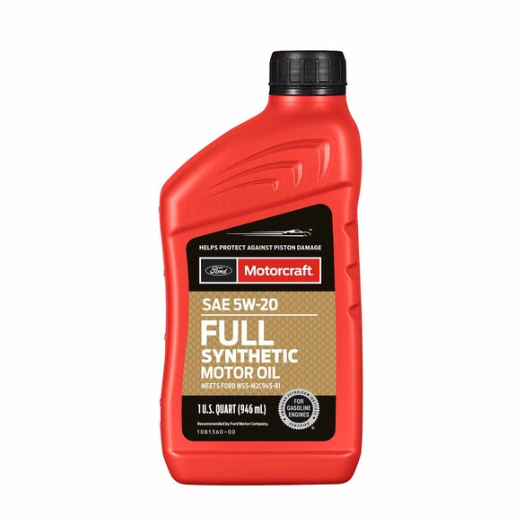 Engine Oil. MotorCRAFT SAE 5W 20 API GF 6A. Main Image