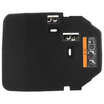 Seat Back Panel Carpet - Left, Rear