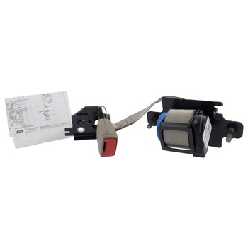 Seat Belt Lap and Shoulder Buckle - Rear, Center