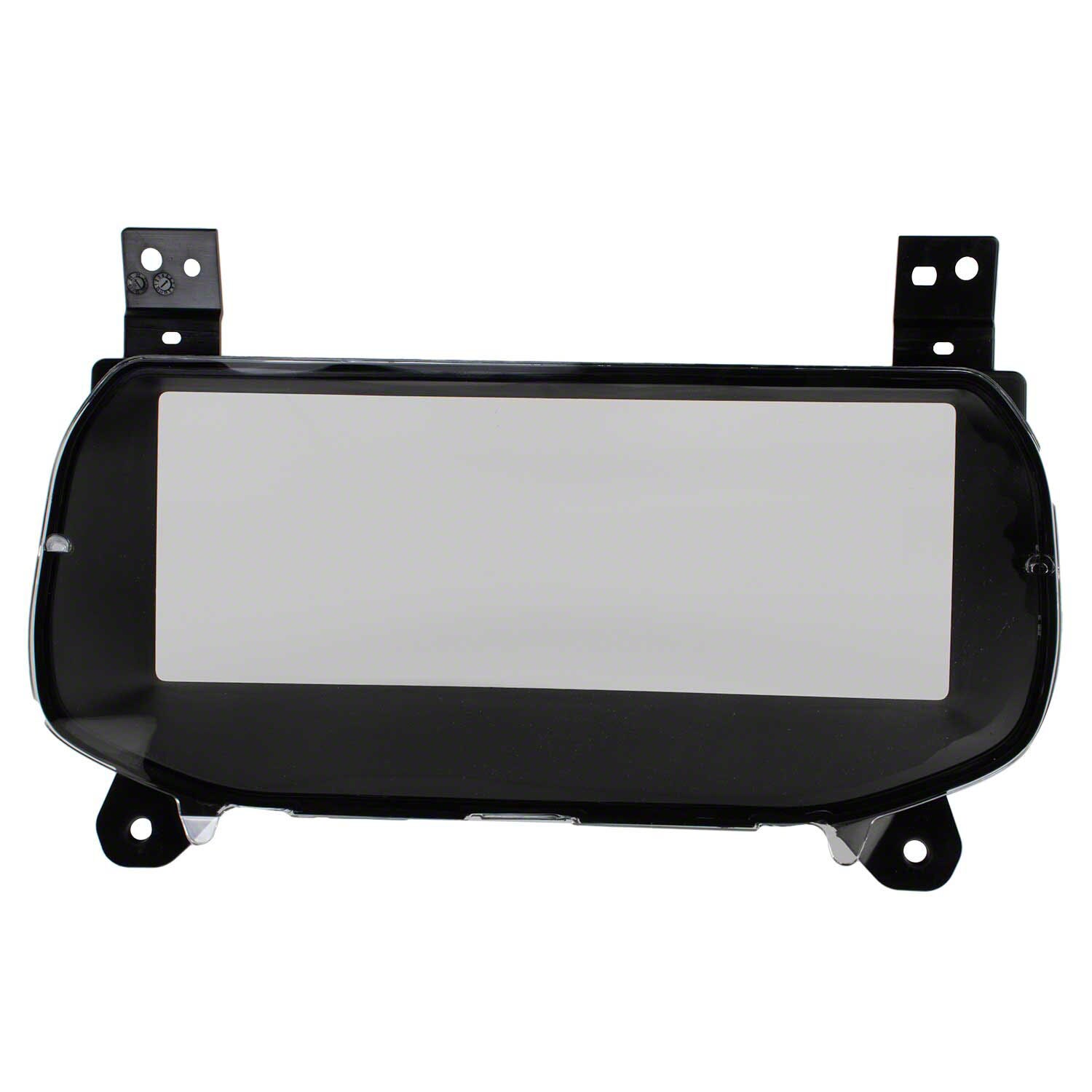 Instrument Panel Lens Fuel And Temperature Gauge Mask - Center