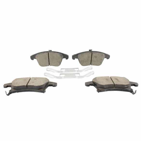 Disc Brake Pad Set Kit Lining - Front (AT) Main Image