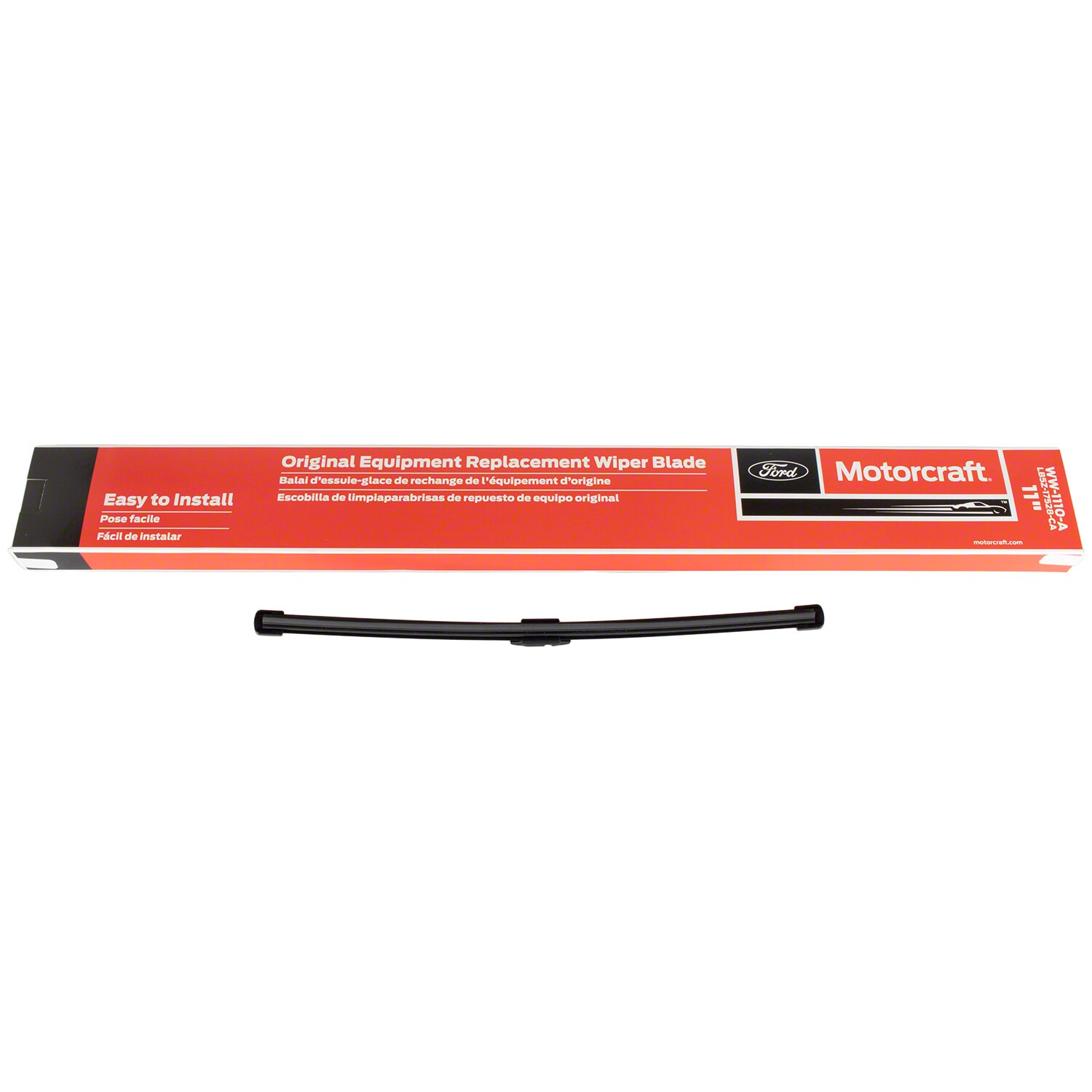 Motorcraft 11-inch Rear Standard Windshield Wiper Blade - Ford