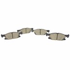 Disc Brake Pad Set Kit Lining - Front, Rear Main Image