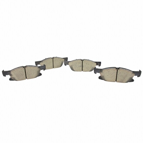 Disc Brake Pad Set Kit Lining - Front, Rear Main Image