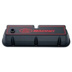FORD RACING LOGO DIE-CAST VALVE COVERS BLACK Main Image