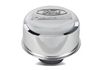 FORD RACING LOGO AIR BREATHER CAP: PUSH-IN TYPE CHROME Main Image