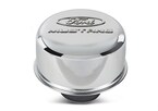 FORD MUSTANG LOGO AIR BREATHER CAP:CHROME Main Image