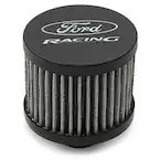 FORD RACING BREATHER - BLACK CRINKLE FINISH - UNSHIELDED Main Image