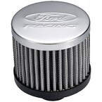 PUSH IN VALVE COVER BREATHER WITH FILTER AND FORD RACING LOGO Main Image
