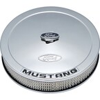 AIR CLEANER KIT: CHROME, FORD MUSTANG EMBLEM Main Image
