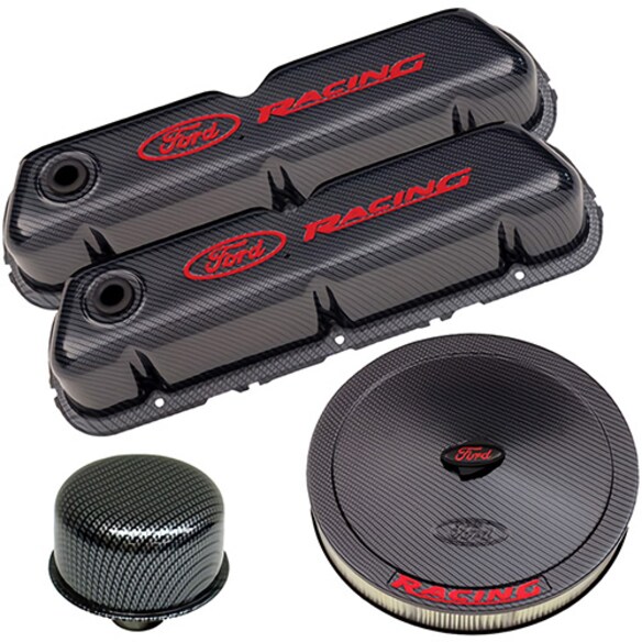 FORD RACING COMPLETE DRESS UP KIT, CARBON FIBER STYLE FINISH Main Image