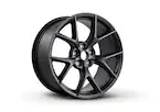 Mustang 2015-2023 HP Performance Pack Matte Black 19x9.5" Front Wheel Main Image