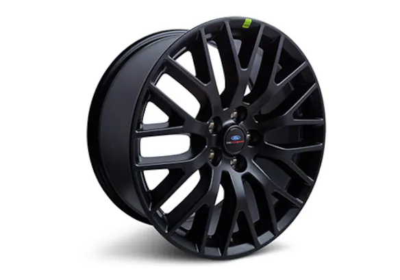 Mustang 2005-2023 Matte Black Performance Pack Front Wheel 19x9" Main Image